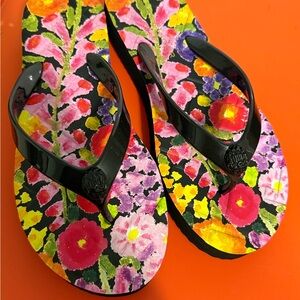 🎄🎁Kurt Geiger Kensington Q Floral Women's Flip Flops